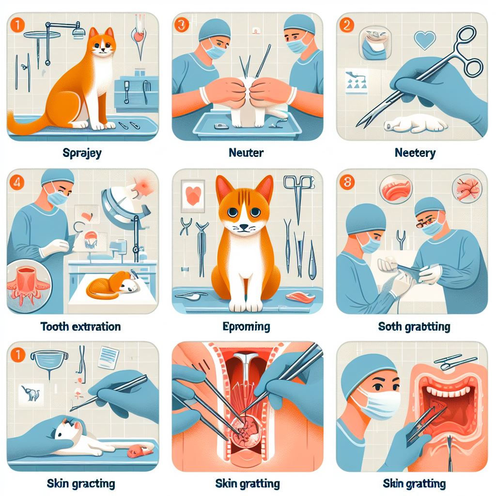 Хірургічні процедури у котів і собак