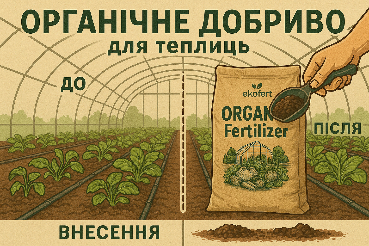 Органічне добриво для теплиць
