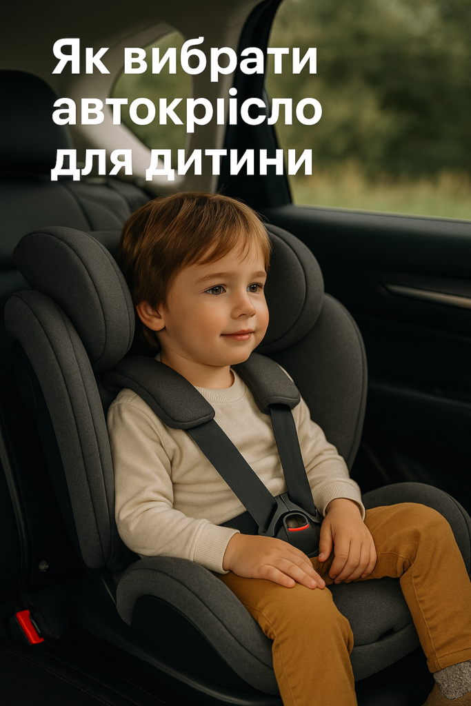 критерії вибору автокрісла