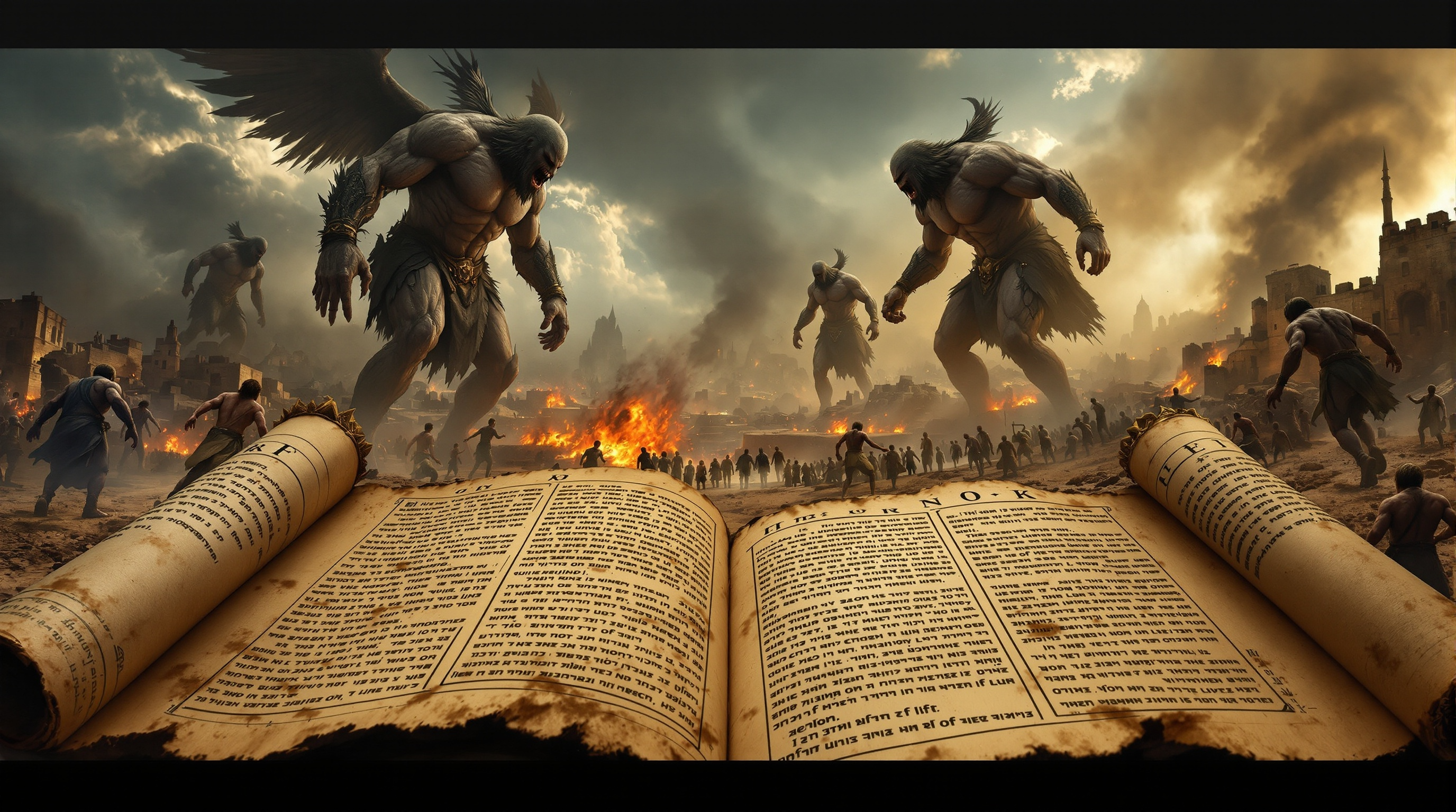 Нефіліми-велетні та стародавні сувої