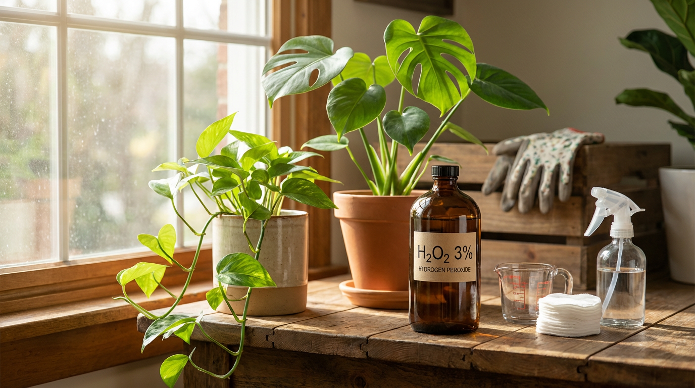 перекис водню для рослин